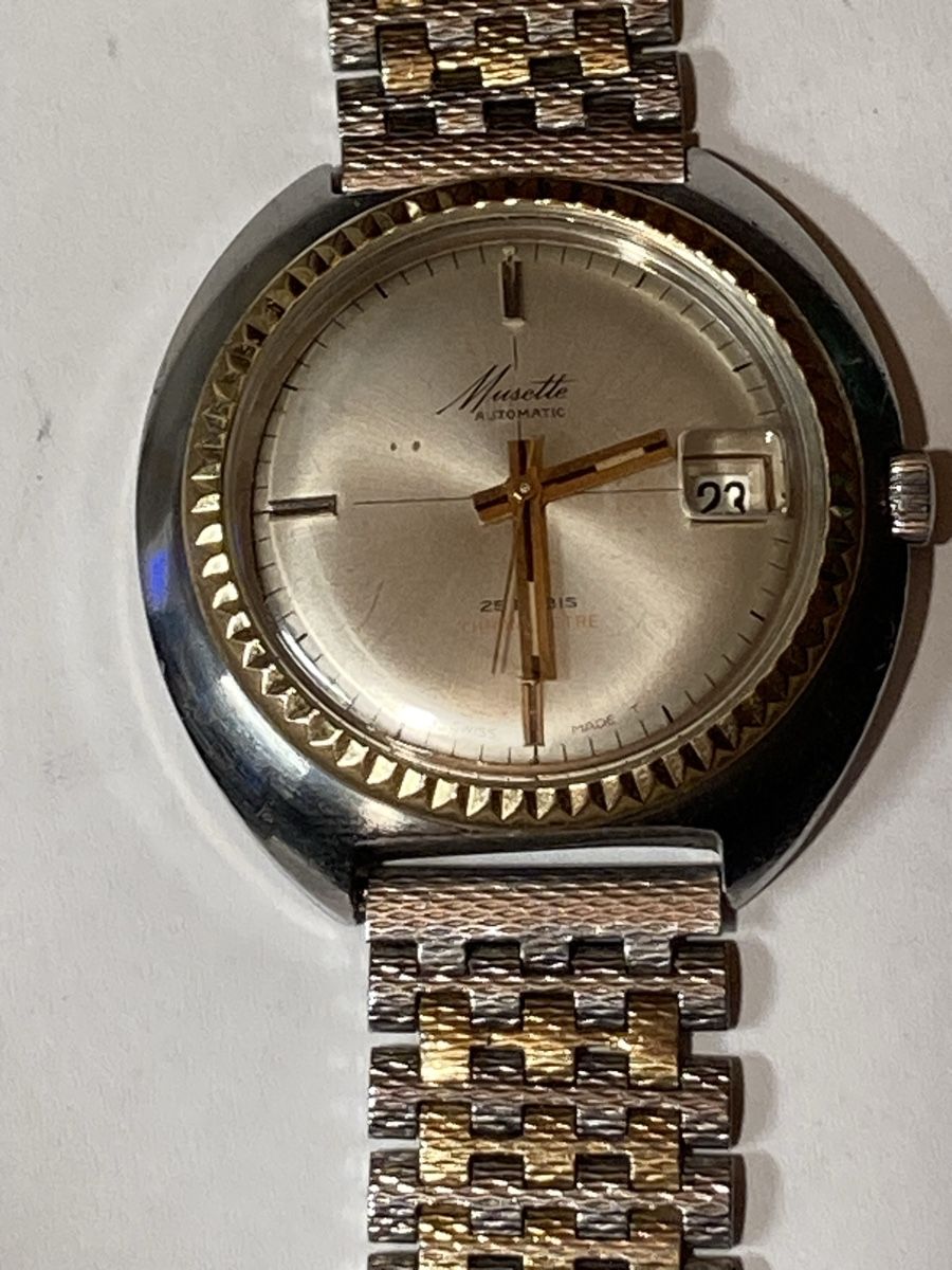 Orologi: Musette Vintage Uhr Automatic 40 mm – Usato da Glattbrugg venduto da vintagemania 4