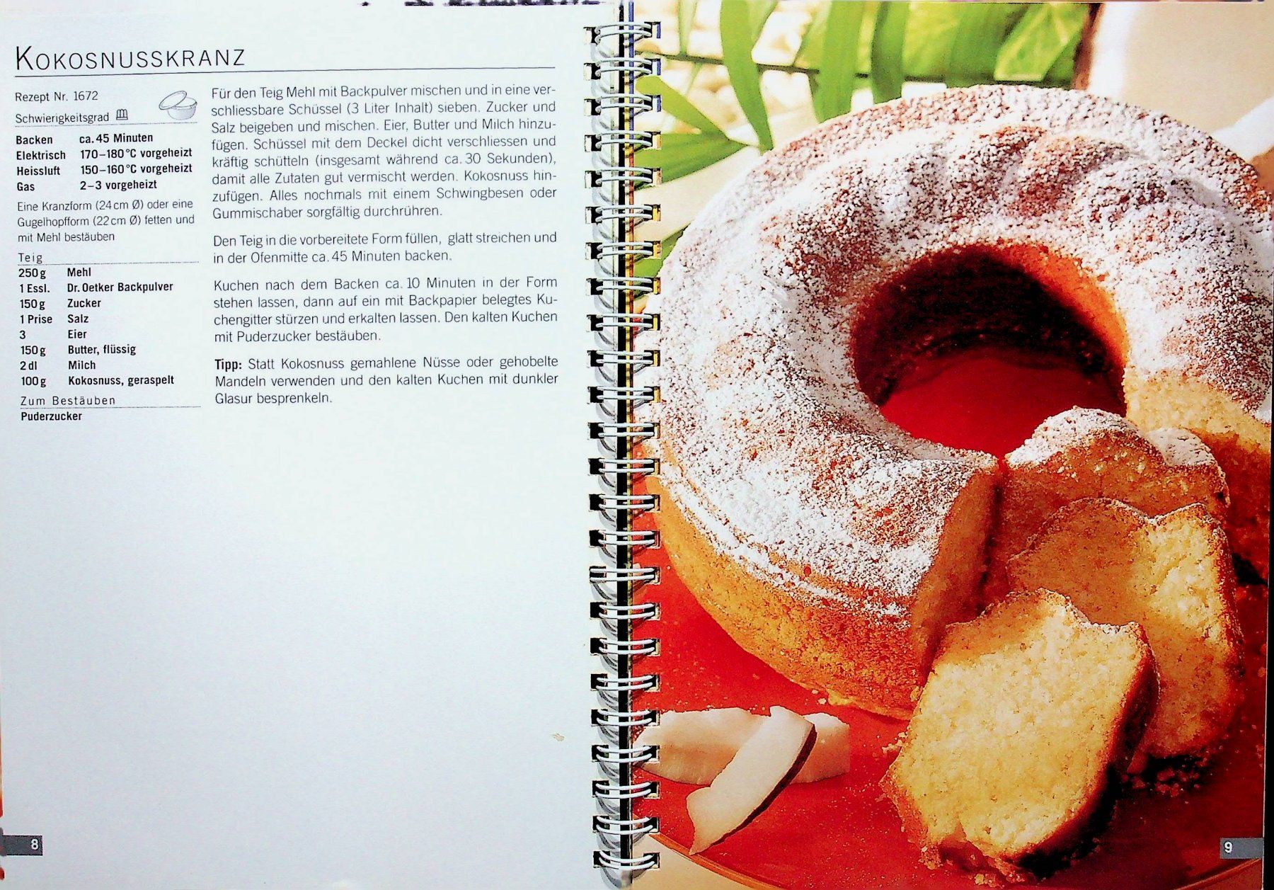 Libri: Dr. Oetker Im Nu geschüttelt oder gerührt  Band 19 – Usato da Reitnau venduto da Zaomir 4