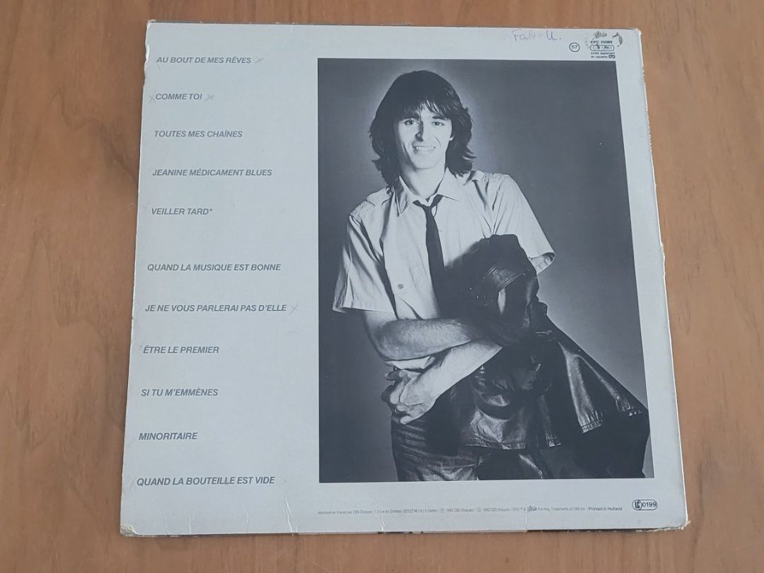 Dischi in vinile: LP  Jean-Jacques Goldman – Usato da Martigny venduto da MZ-67 1