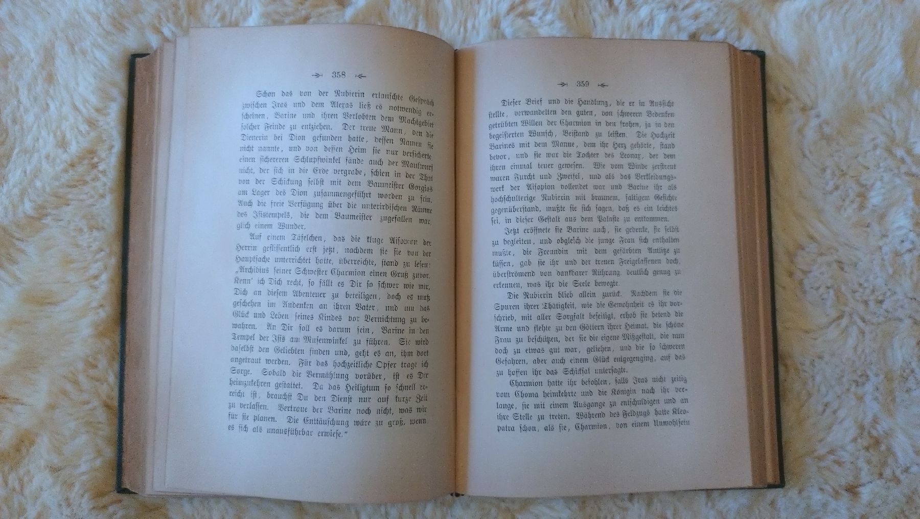Bücher: Livre Ancien "Kleopatra" 1894, Ebers – Gebraucht aus Farvagny-le-Grand von LaCaverne 6