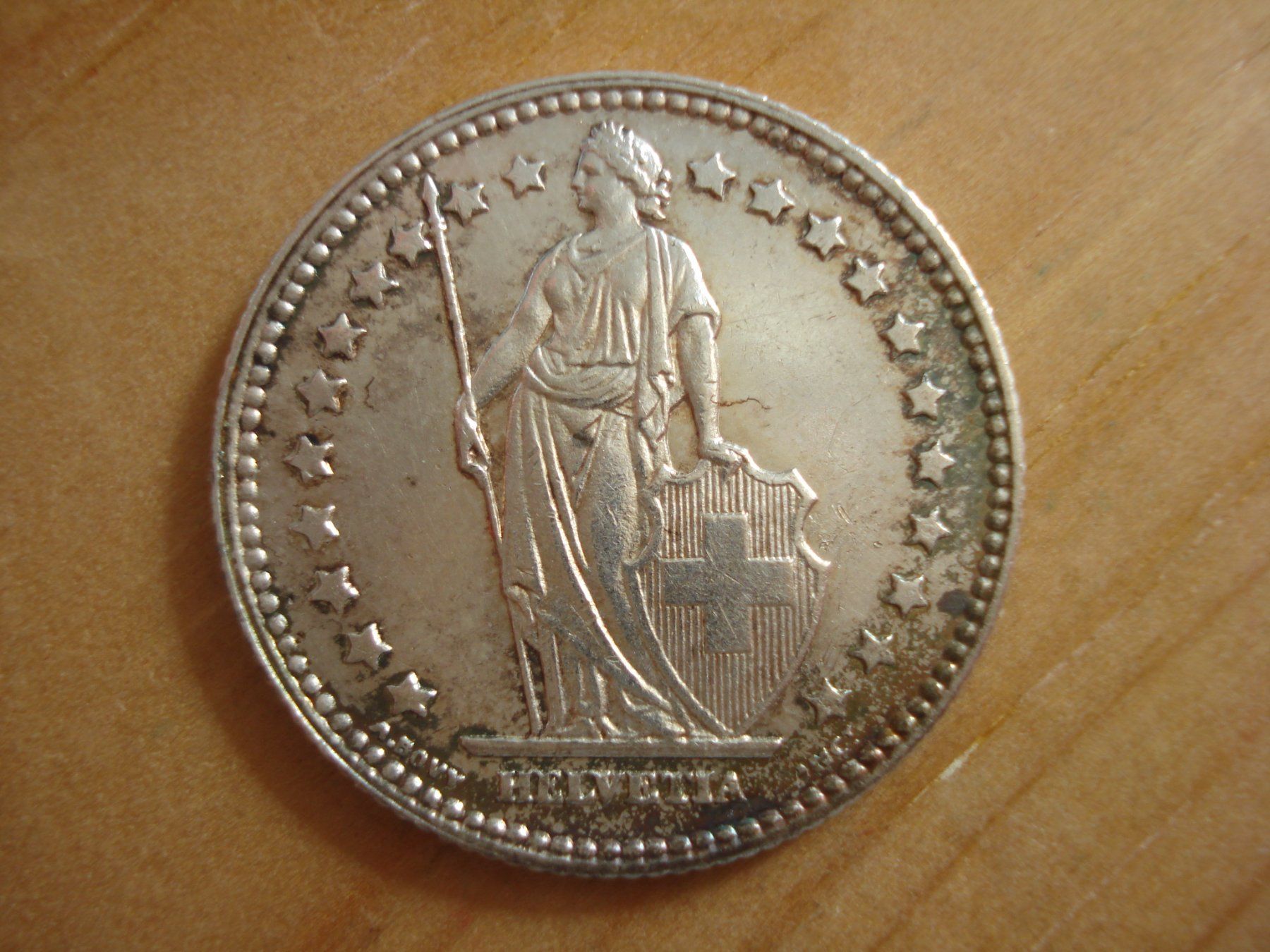 Tutti le monete: (P) 1 Franken 1905  UNZ – Usato da Erlach venduto da Net-Coins 1