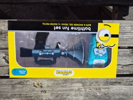 Set Minions pistolet à bulles