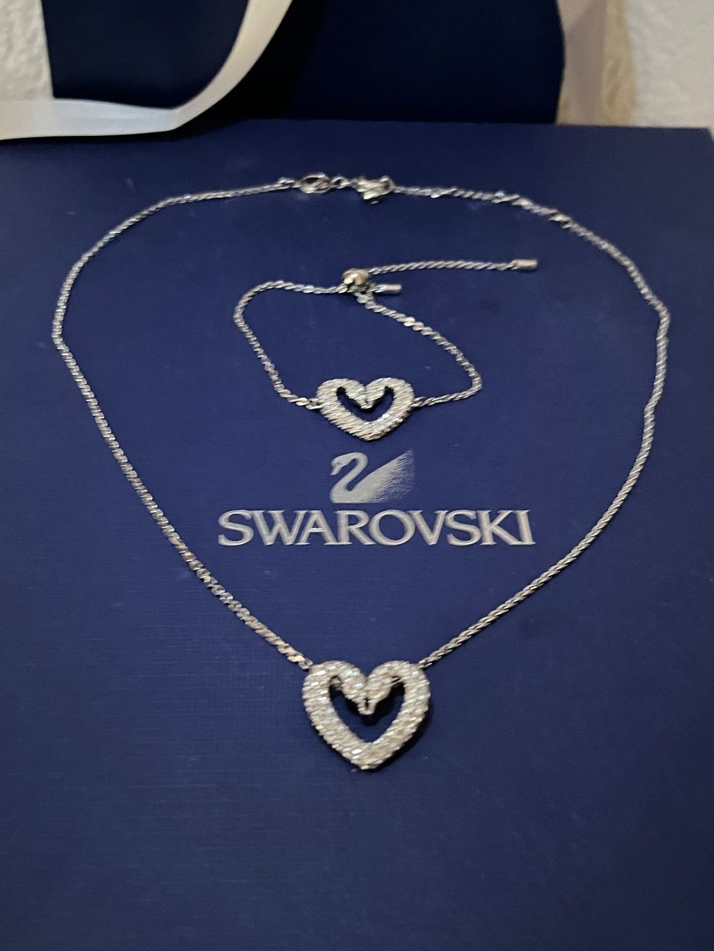 Swarovski Altri gioielli: Swarovski Set kette und Armband – Usato da Kirchleerau venduto da Dalmi220 4