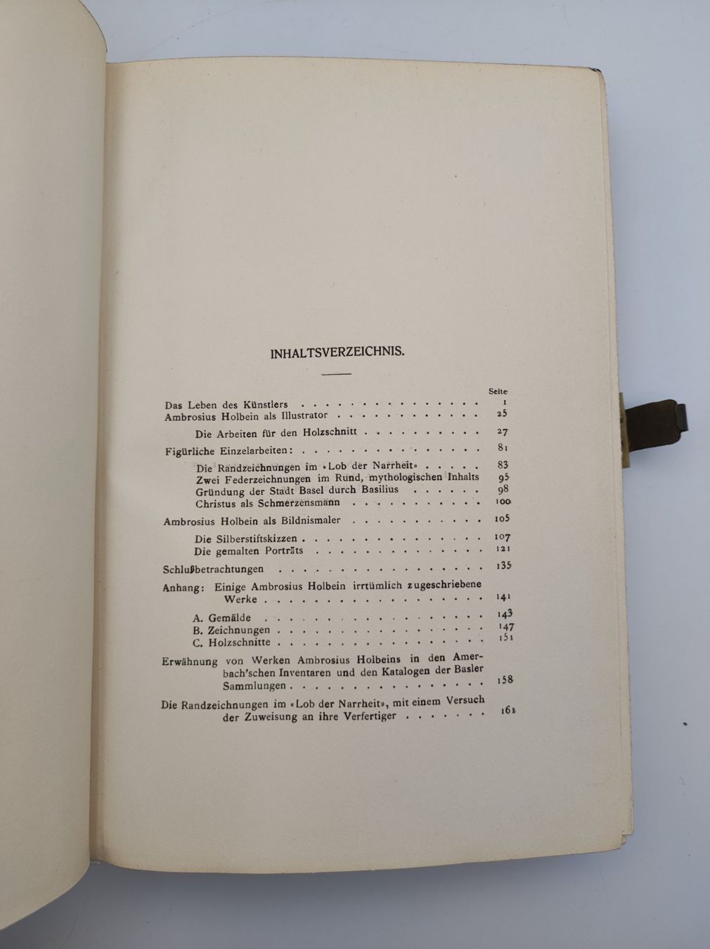 Libri: MONOGRAPHIE AMBROSIUS HOLBEIN – Usato da Goldach venduto da Gaip 3