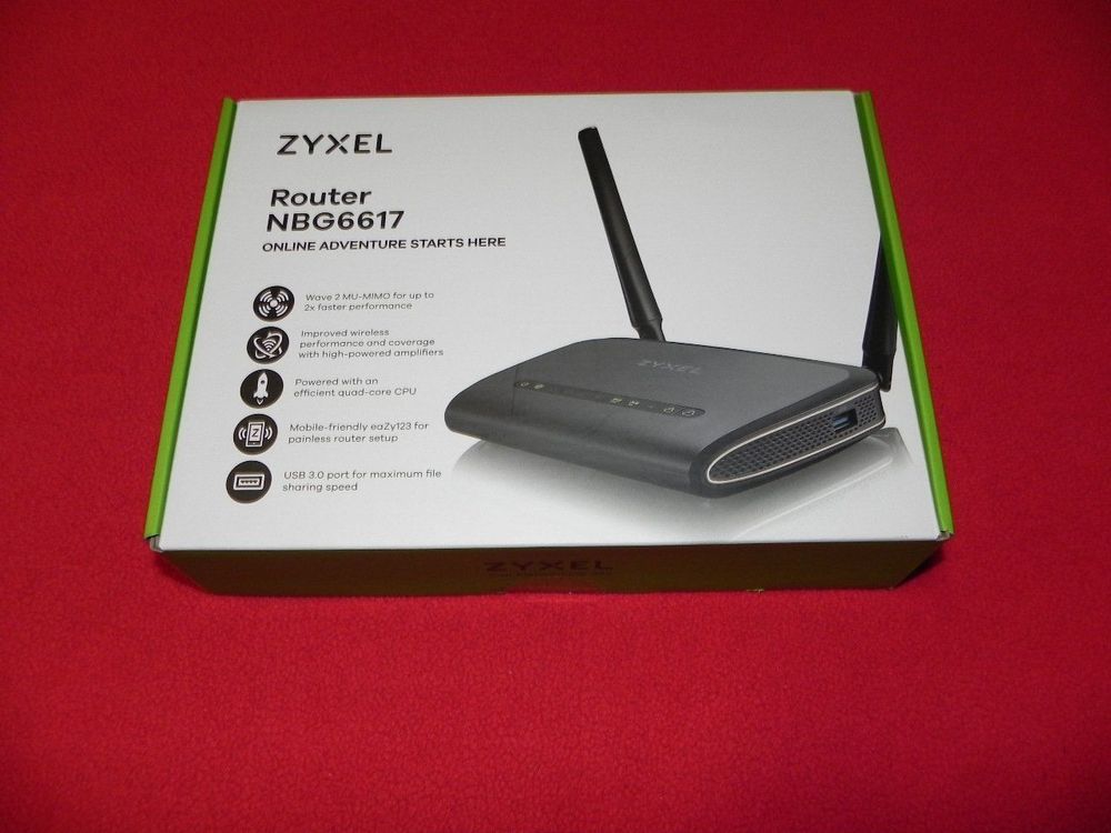 Router ZYXEL NBG6617 - NEU | Kaufen auf Ricardo