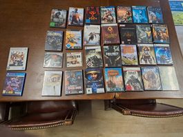 diverse PC und Playstation Spiele