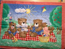 Babydecke Bärenmotiv