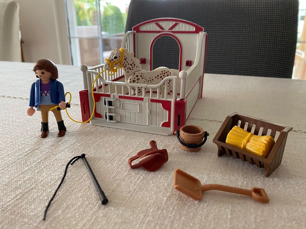  Playmobil Pferde Set mit Box (Neu (gemäss Beschreibung)) in Gretzenbach Illustration 
