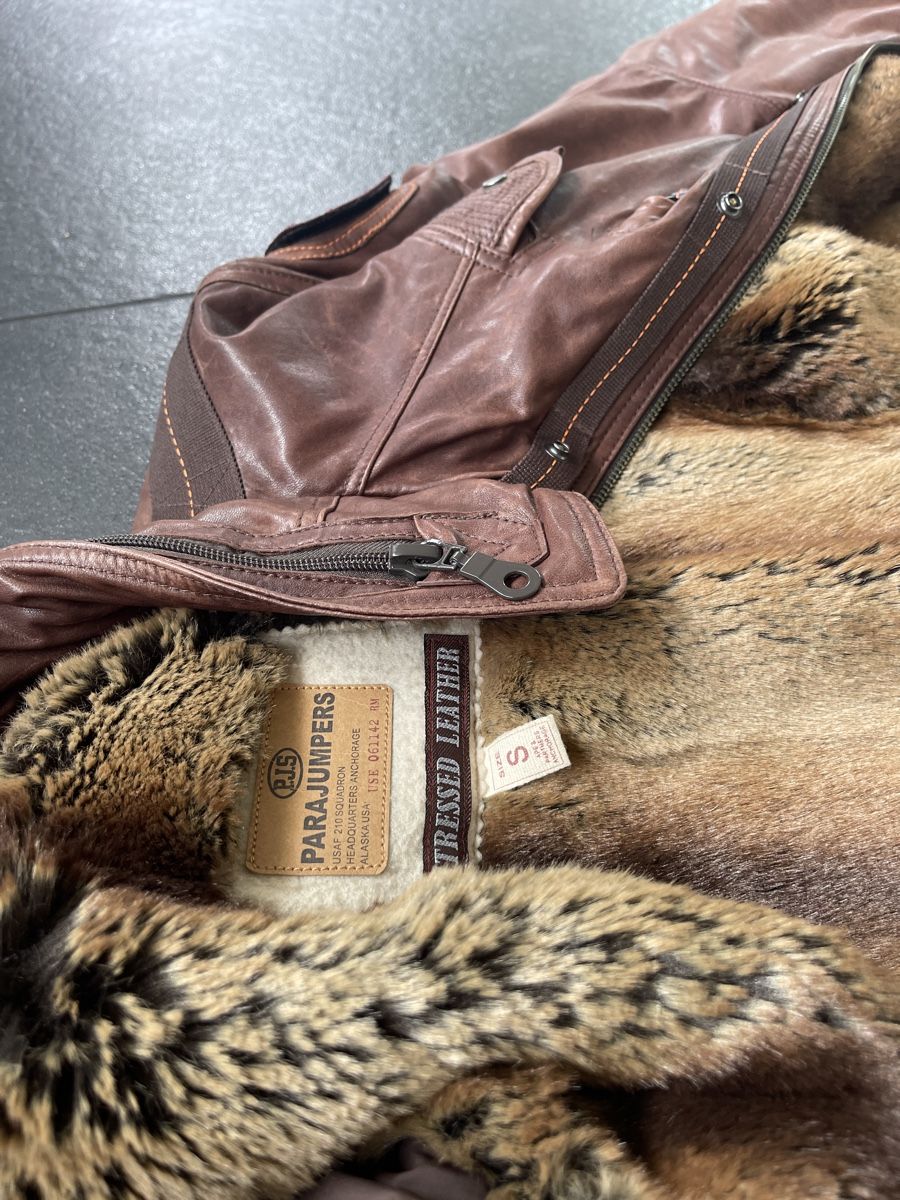 Parajumpers Giacche: Parajumpers Damen Leder Jacke S – Nuovo (secondo la descrizione) da Horgen venduto da Senija0 7
