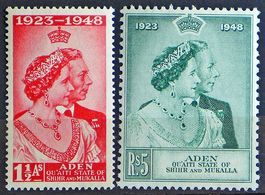 ADEN Shihir and Mukalla 1949: Royal Silver Wedding, *