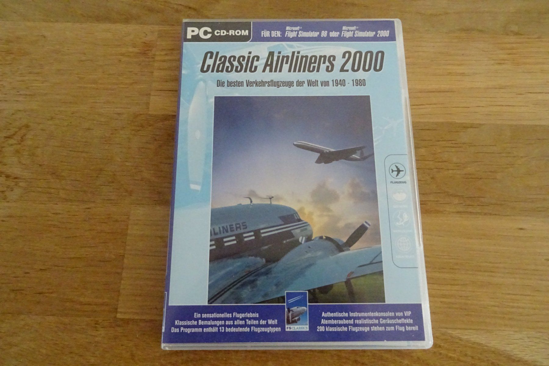 CD & DVD-Rohlinge: Classic Airliners 2000; FS 98 oder 2000 – Gebraucht aus Urtenen-Schönbühl von Lari1