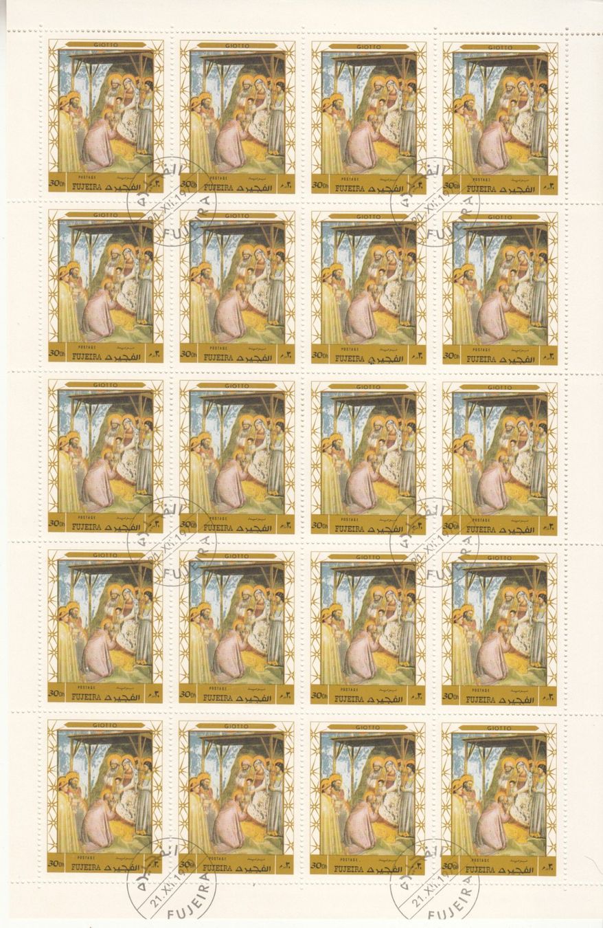 Tutti i francobolli: Fudschaira Bogenware 1970 – Usato da Bürglen TG venduto da StampGraf 4
