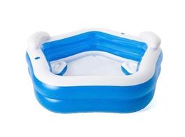 Bestway Family Pool Fun 213cm x 206cm x 69cm blau-weiss