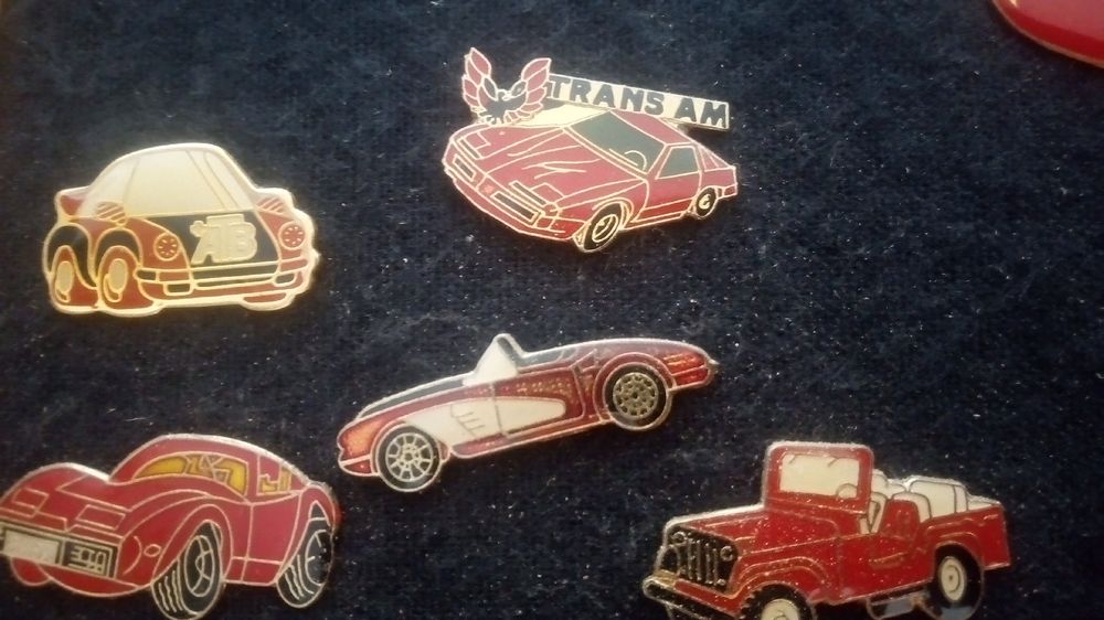 Plaketten & Abzeichen: Vintage Auto Pins, 5er Set, Zustand sehr gut – Gebraucht aus Belp von Guadalupe84 1