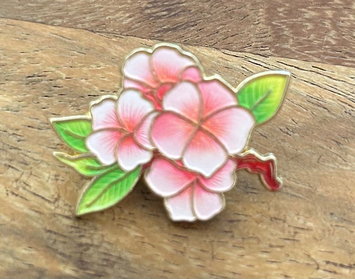 Placchette & Badge: Pin Blume – Nuovo e nell'imballaggio originale da Geneve venduto da vane267