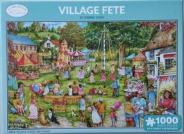 1000 Puzzle "Otter House", Village Fete, Frühlingsfest