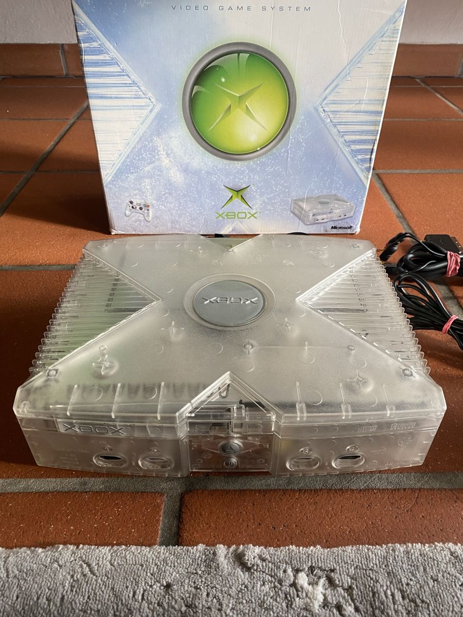 Microsoft Console: X Box Crystal Microsoft – Usato da Kerzers venduto da ai1_52j5