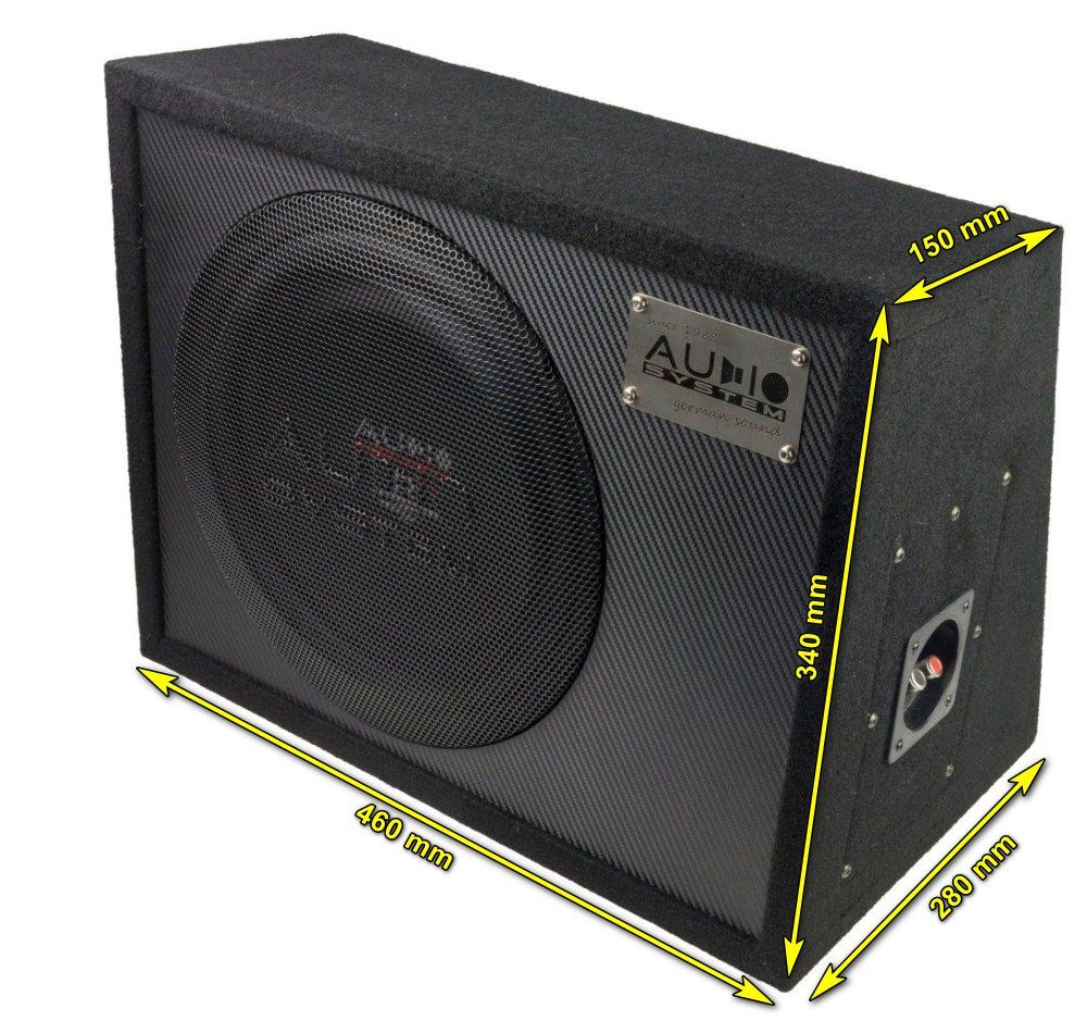 Lautsprecher: Subwoofer - Audio System R10 FLAT EVO G - 25cm (NEU!) – Neu und originalverpackt aus Corcelles-près-Payerne von FactoryofSound