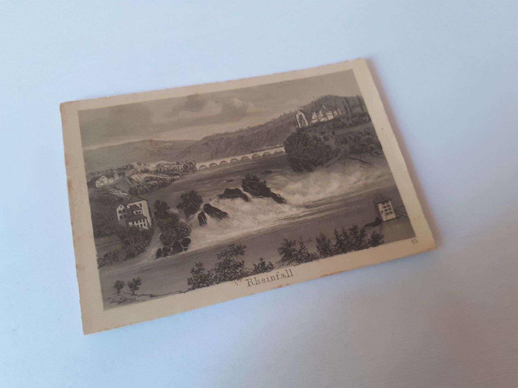 Foto & Immagini: RHEINFALL - frühe CARTE de VISITE – Usato da Winterthur venduto da Ornyx7