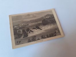 RHEINFALL - frühe CARTE de VISITE