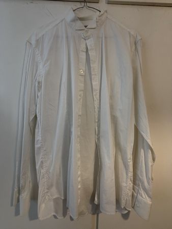 Camicia GREY DANIELLE ALESSANDRINI bianca taglia 41/16 coton