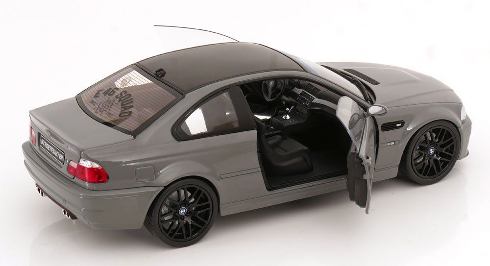 BMW Modellautos: BMW M3 Coupé E46 2000-2006 dunkelgrau / schwarz       1:18 – Neu und originalverpackt aus Gerlafingen von espero88 2