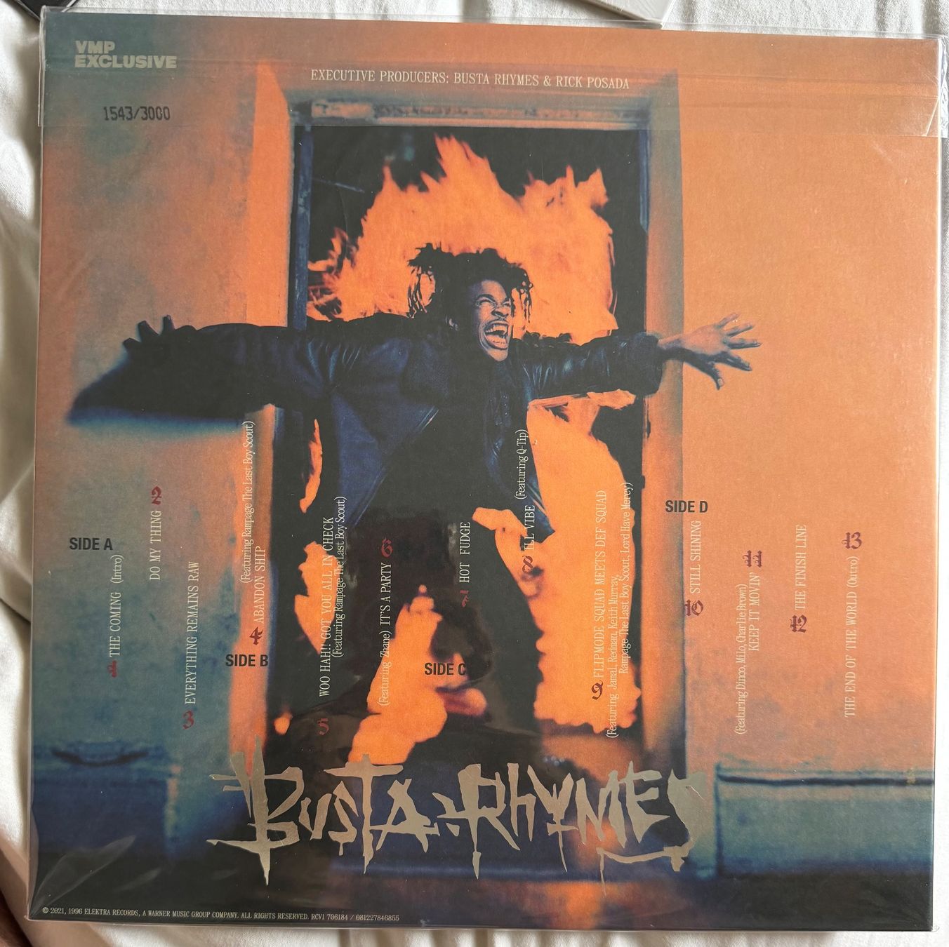 Dischi in vinile: Busta Rhymes the comming cloudy red Vinyl USA Import – Nuovo e nell'imballaggio originale da Oberrieden venduto da mat_v96j 3