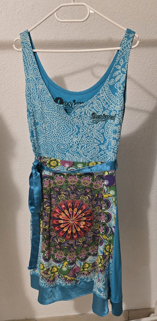 Desigual Vestiti: Desigual Sommerkleid, Gr. L – Usato da Stüsslingen venduto da Jersey_75