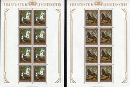 1978_FL-3 Kleinbogen SBK 655-657**; Frankaturwert: Fr. 20.80