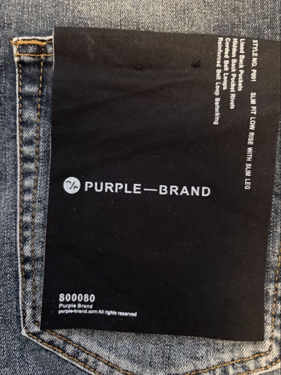 Jeans: Purple flared jeans – Neu (gemäss Beschreibung) aus Dietlikon von nab_tj9m 3
