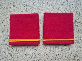 Gradabzeichen Patten Set Leutnant Rettungstruppen