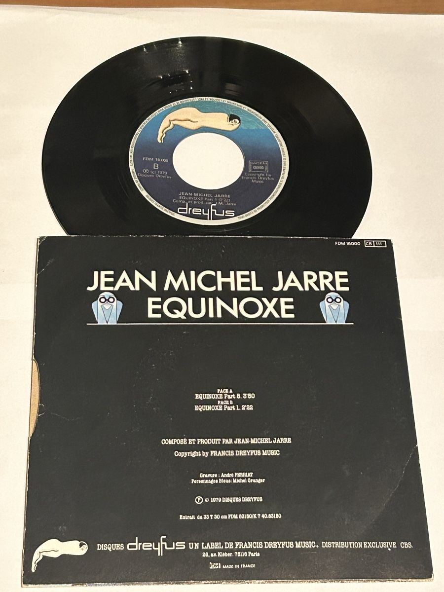Vinyles: Jean Michel Jarre. 1979. Equinoxe – D'occasion à Faulensee par Mizuno06 1
