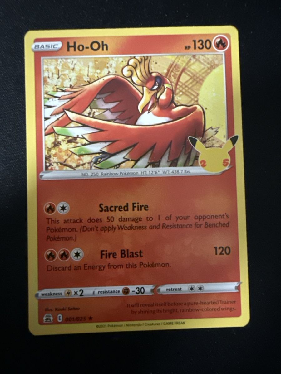 Pokémon Sammelbilder & Trading cards: Ho-Oh Celebrations – Neu (gemäss Beschreibung) aus Grenchen von doemu_
