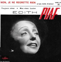 Edith Piaf EP - Non, je ne regrette rien