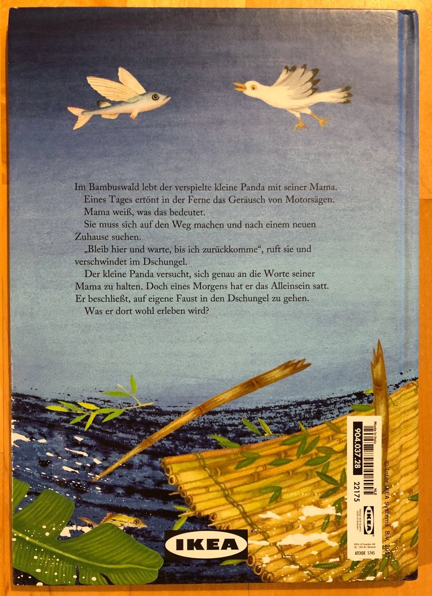 Libri: Pandas grosse Reise – Usato da Kappel SO venduto da Fabruzzi 1