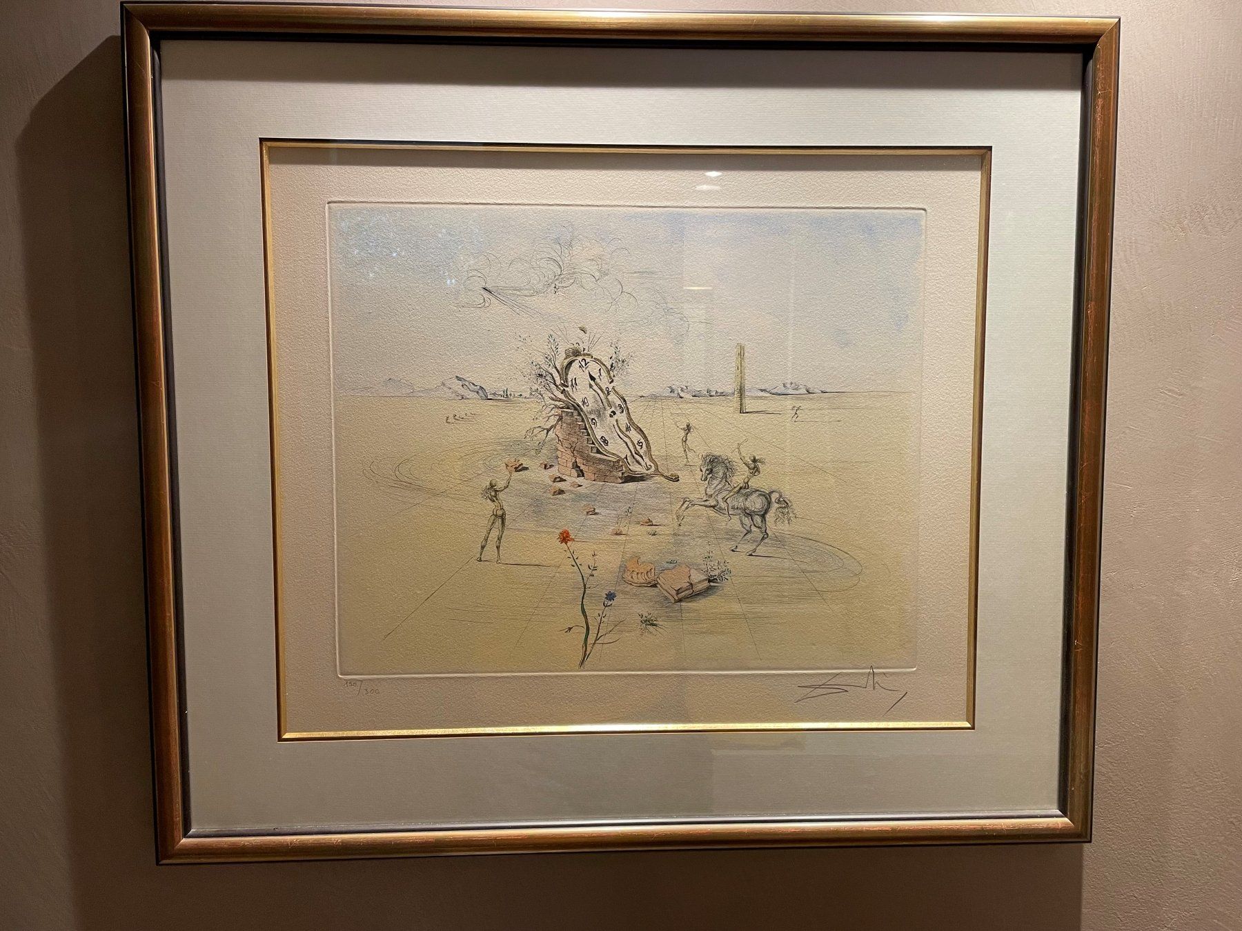 Foto & Immagini: Original Farbradierung Salvador Dali – Usato da Vacallo venduto da San_Giorgio