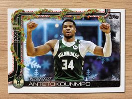 NBA Giannis Antetokounmpo Topps Holiday 25/26