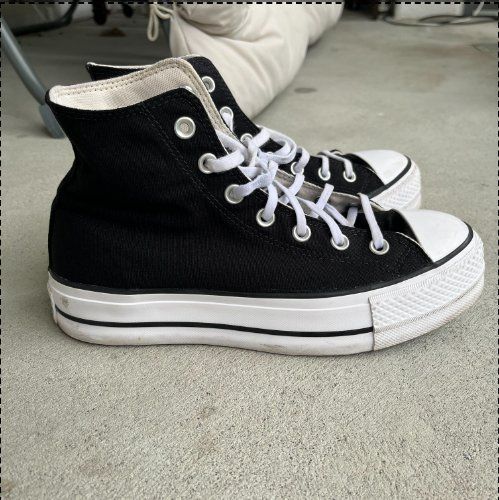 Converse Scarpe da uomo: Converse Platform Hightop Black 39.5 – Usato da Adliswil venduto da rit_z7rt 1