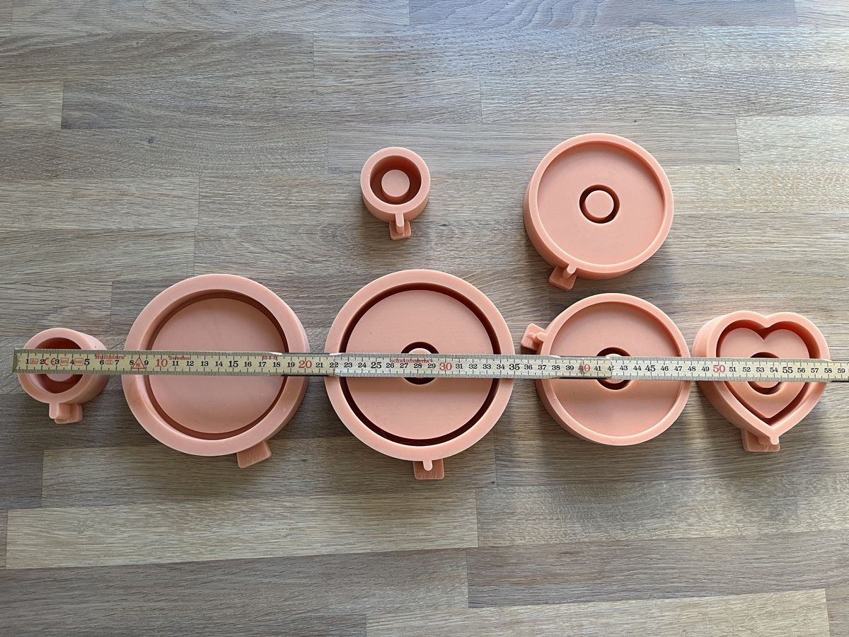 Bastelsets: Silikon Gussformen Set 6-teilig – Gebraucht aus Sursee von Leg_Kibru 1