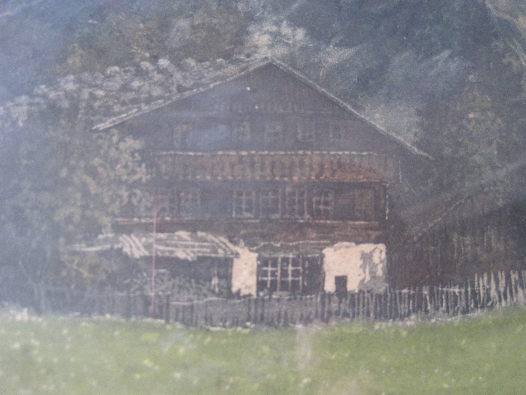 Grafica & Litografie: Grafik oder Litho: Wetterhorn, signiert – Usato da Grub AR venduto da Kafisieb 2