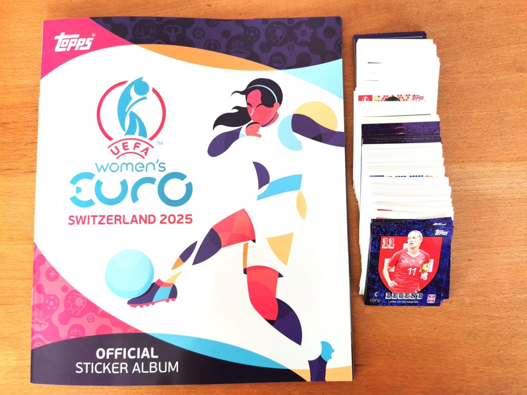 Topps Alben: Euro woman 2025 – Gebraucht aus Duebendorf von RoteRose