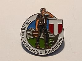 1 Pin Jodlerklub Alpenrösli 75 Jahre