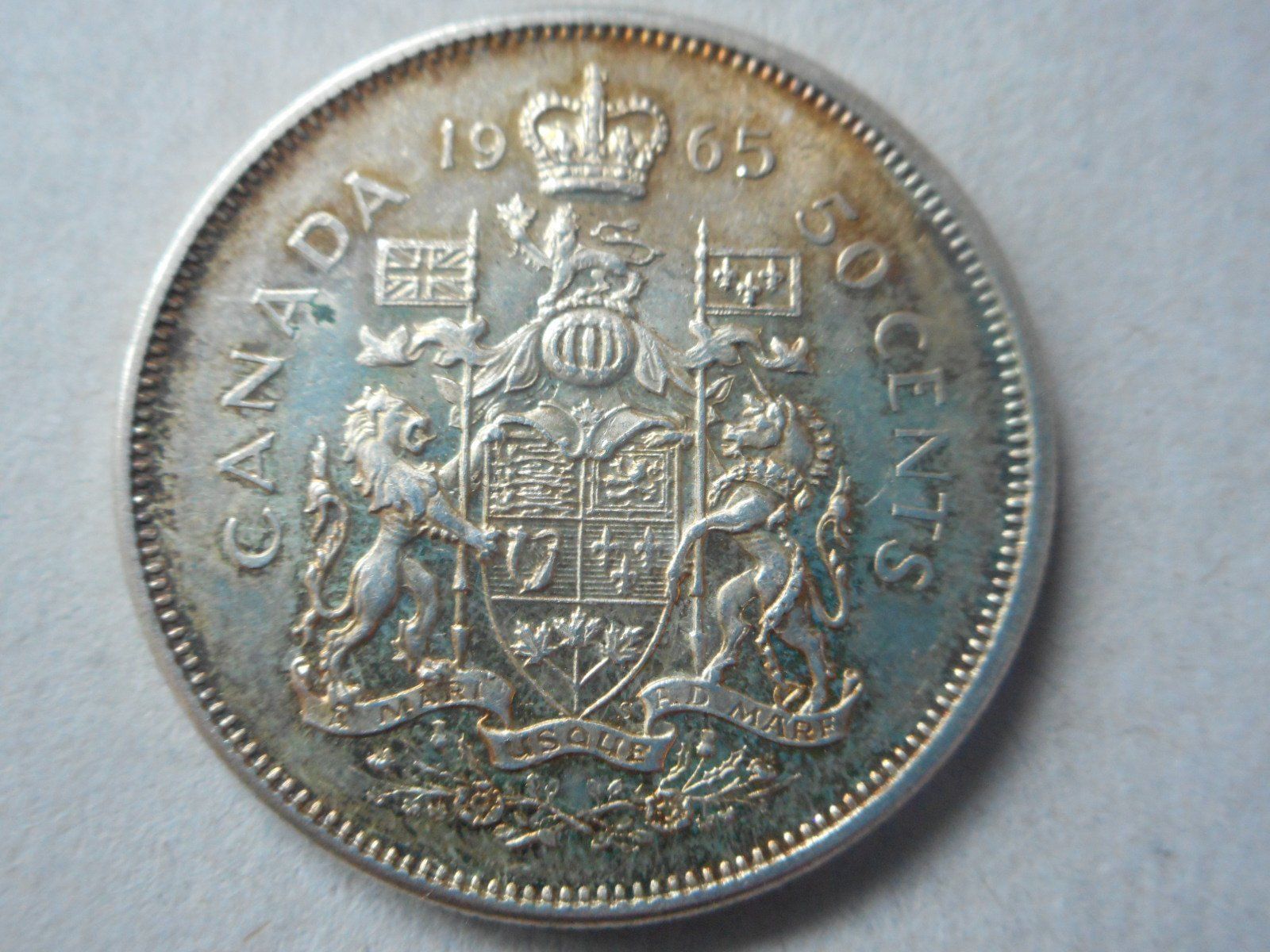 Alle Münzen: 1965  50 Cents Canada silber – Gebraucht aus Kriegstetten von pizlad2010
