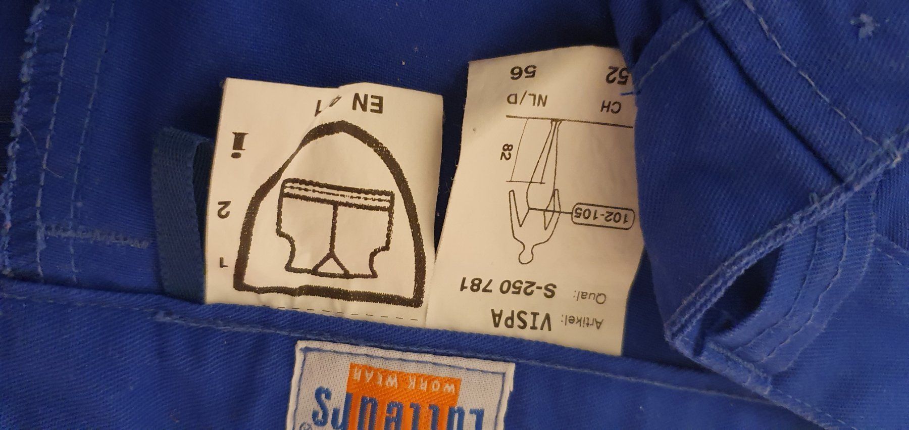 Pantaloni: Arbeitshose mit Reflektoren – Usato da Aarburg venduto da pri_7pyg 2