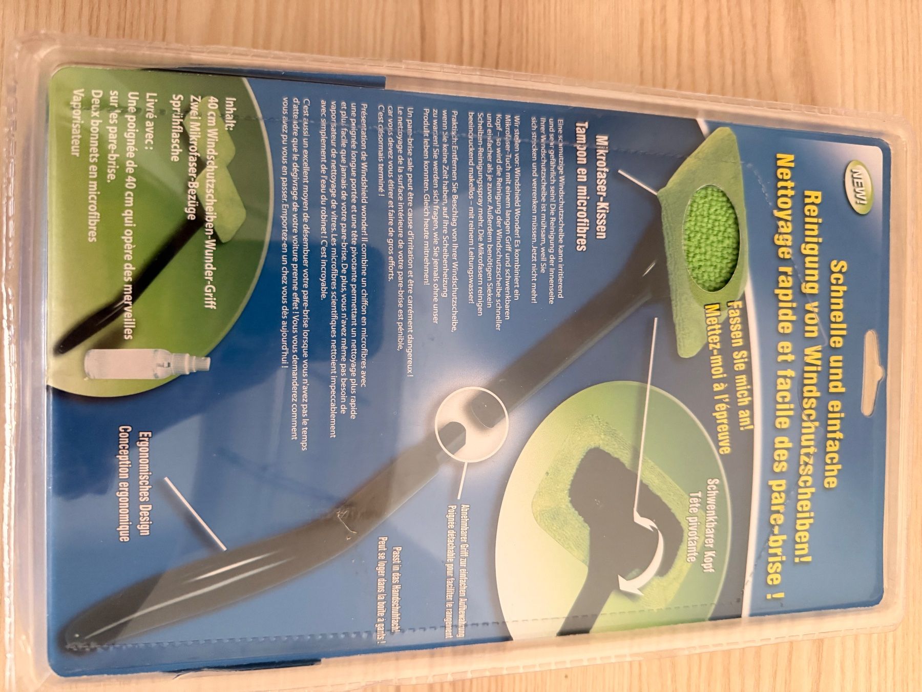 Altro per la casa: Neuer Scheibenputzer-Griff mit Mikrofaser-Bezug 47 cm – Nuovo e nell'imballaggio originale da Balterswil venduto da new_one-123 1