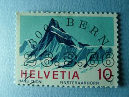 1966 Sondermarke Schweizer Alpen Finsteraarhorn ET Voll 445