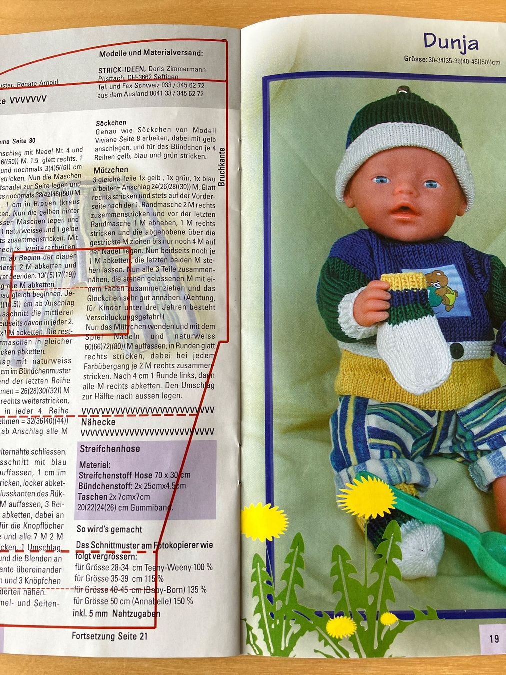 Bambole: Puppenkleider stricken und nähen – Usato da Gossau venduto da beta04 1