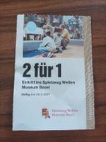 2 für 1 Eintritt Spielzeug Welten Museum Basel bis 30.4.2027