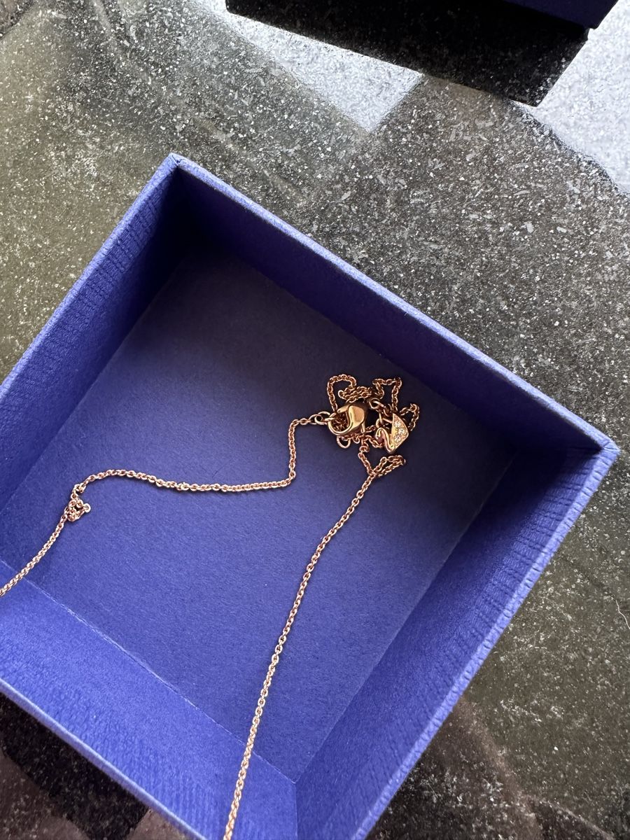 Swarovski Catenine: Swarovski Halskette Rosegold – Usato da Bern venduto da Shininglove 2