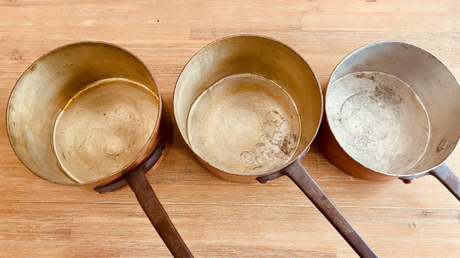 Poêles: 3 Kupferpfannen – D'occasion à Weinfelden par PaterPio1968 1